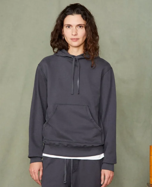 Sweatshirt a capuche coton organique