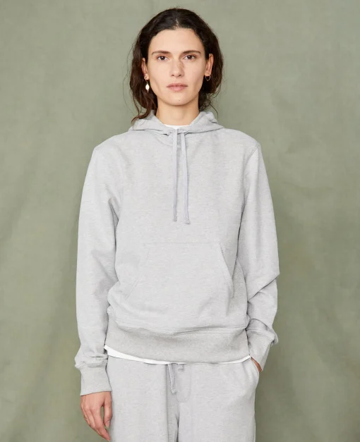 Sweatshirt a capuche coton organique