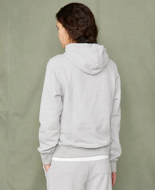 Sweatshirt a capuche coton organique