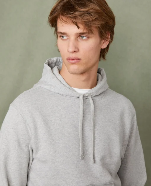 Sweatshirt a capuche coton organique