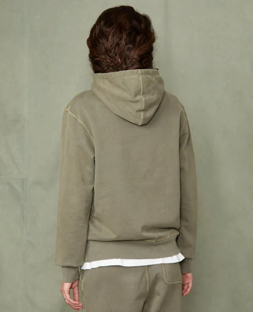 Sweatshirt a capuche coton organique