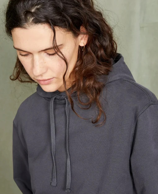 Sweatshirt a capuche coton organique
