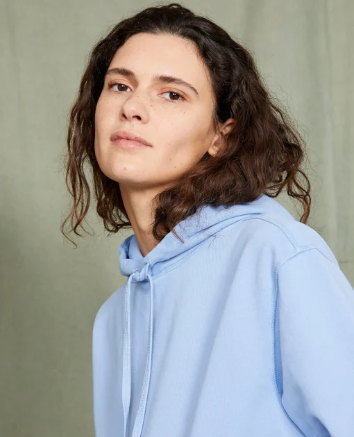 Sweatshirt a capuche coton organique