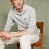 Sweatshirt a capuche molleton de coton organique