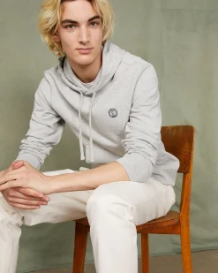Sweatshirt a capuche molleton de coton organique