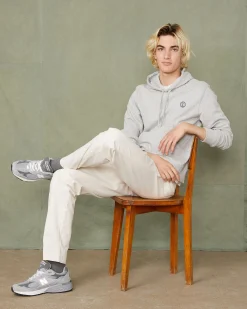 Sweatshirt a capuche molleton de coton organique