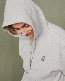 Sweatshirt a capuche molleton de coton organique
