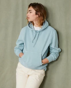 Sweatshirt a capuche molleton de coton organique