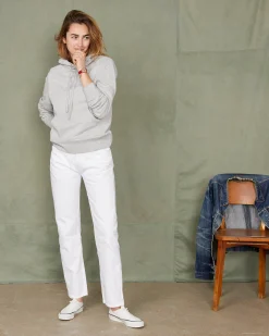 Sweatshirt a capuche molleton de coton organique