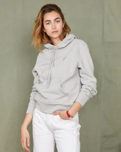 Sweatshirt a capuche molleton de coton organique