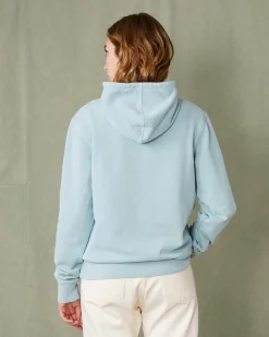 Sweatshirt a capuche molleton de coton organique