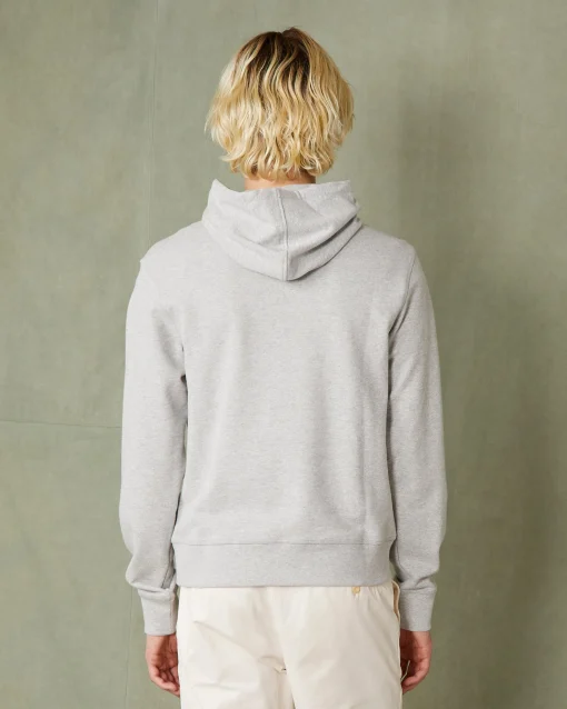 Sweatshirt a capuche molleton de coton organique