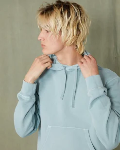 Sweatshirt a capuche molleton de coton organique