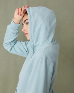 Sweatshirt a capuche molleton de coton organique