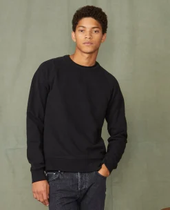 Sweatshirt col rond coton organique