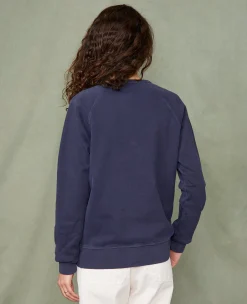 Sweatshirt col rond coton organique