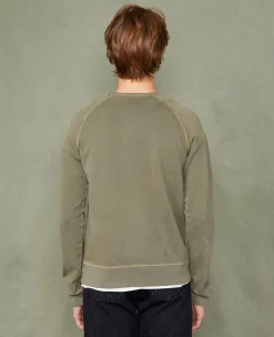 Sweatshirt col rond coton organique