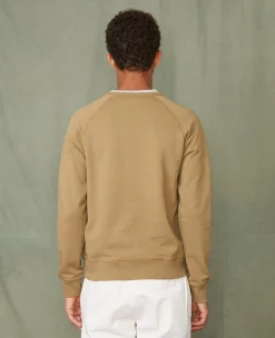 Sweatshirt col rond coton organique