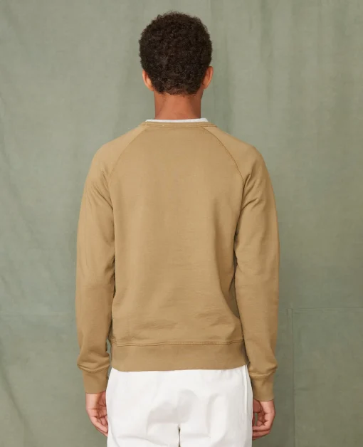 Sweatshirt col rond coton organique