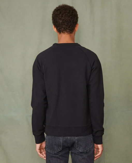 Sweatshirt col rond coton organique