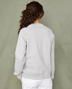 Sweatshirt col rond coton organique