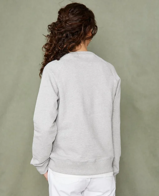 Sweatshirt col rond coton organique