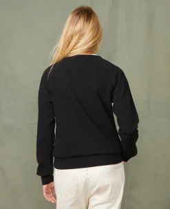 Sweatshirt col rond coton organique