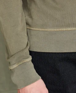 Sweatshirt col rond coton organique