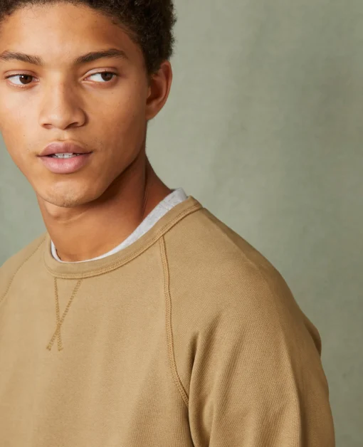 Sweatshirt col rond coton organique
