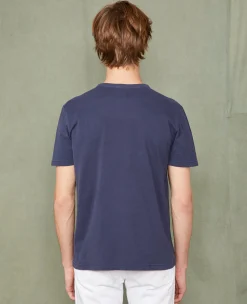 T-shirt col rond coton recyclé et organique