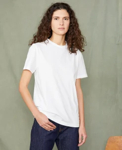 T-shirt col rond jersey de coton organique