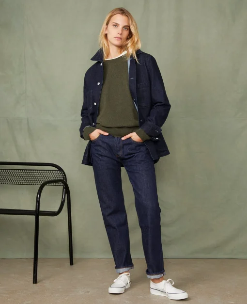Veste chore denim selvedge japonais