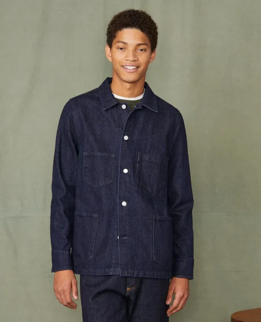 Veste chore denim selvedge japonais