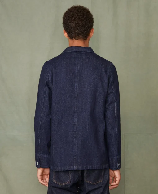 Veste chore denim selvedge japonais