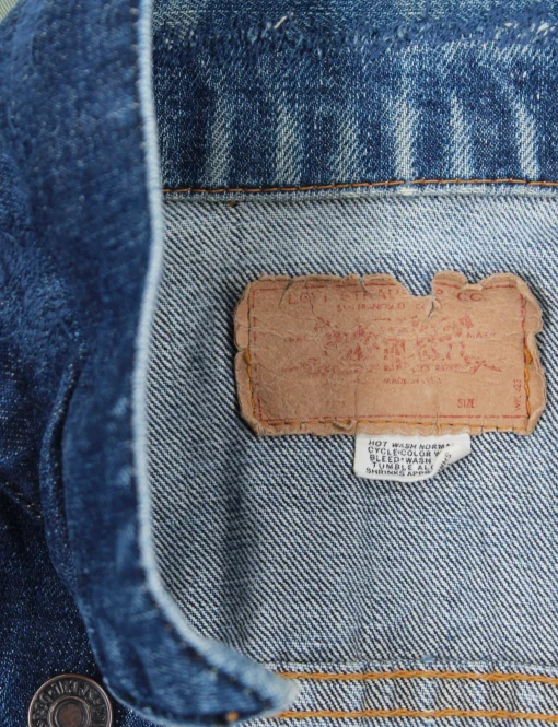 Veste en jean vintage levi’s